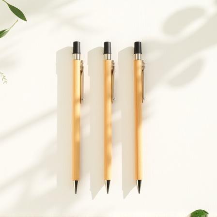 Set di penne in bambù