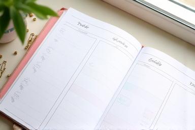 Planner settimanale elegante